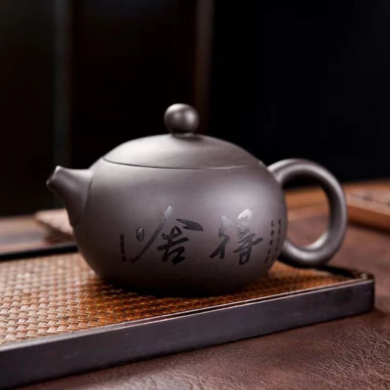 宜兴本土紫砂舍得凤鸣壶