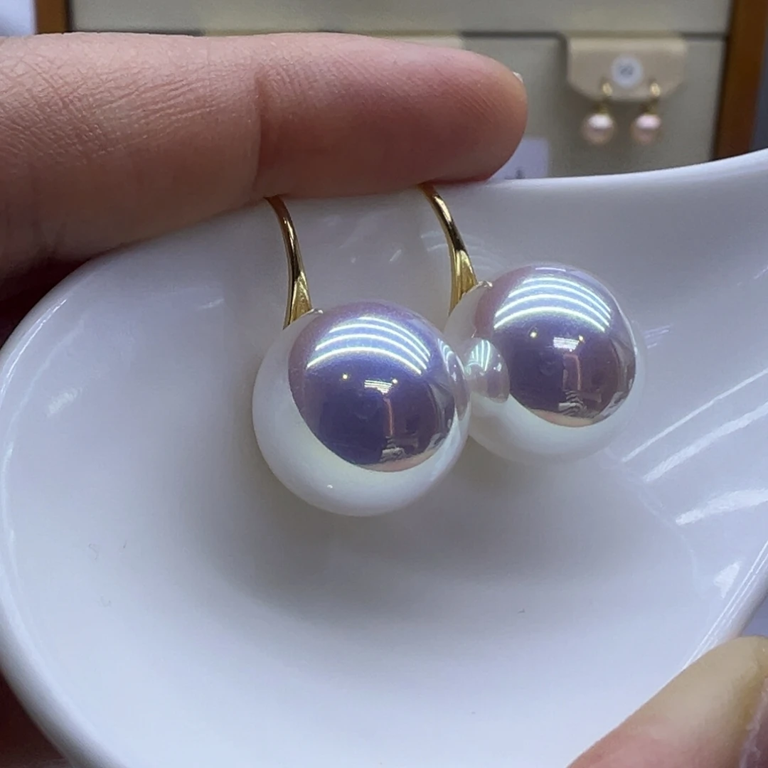 淡水珍珠未镶嵌耳饰