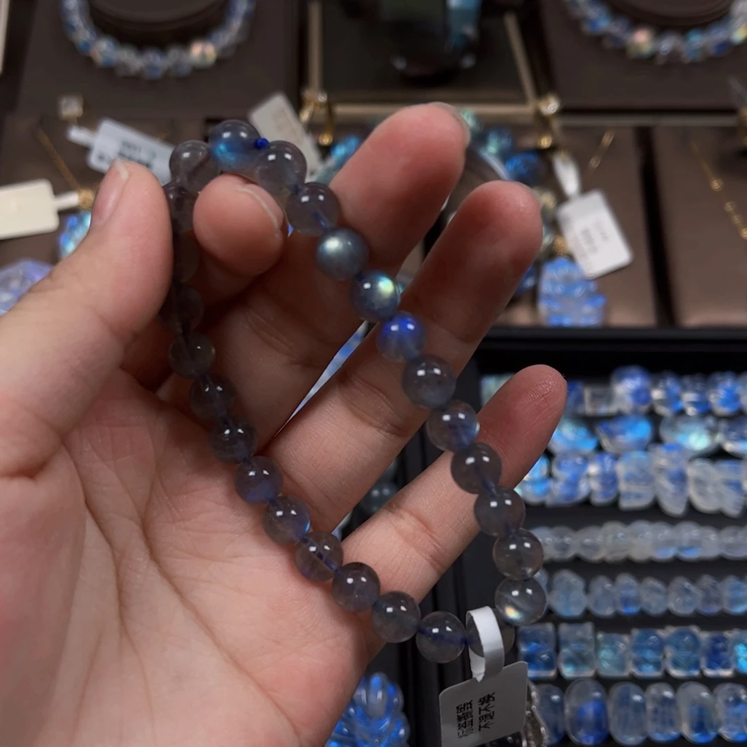 长石手串未镶嵌7.8左右