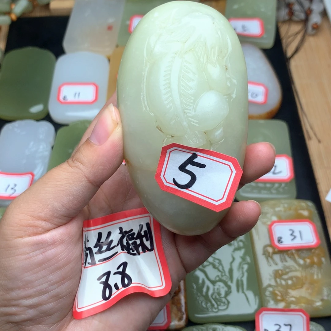 昆仑山方解石玉【所见即是所得】5