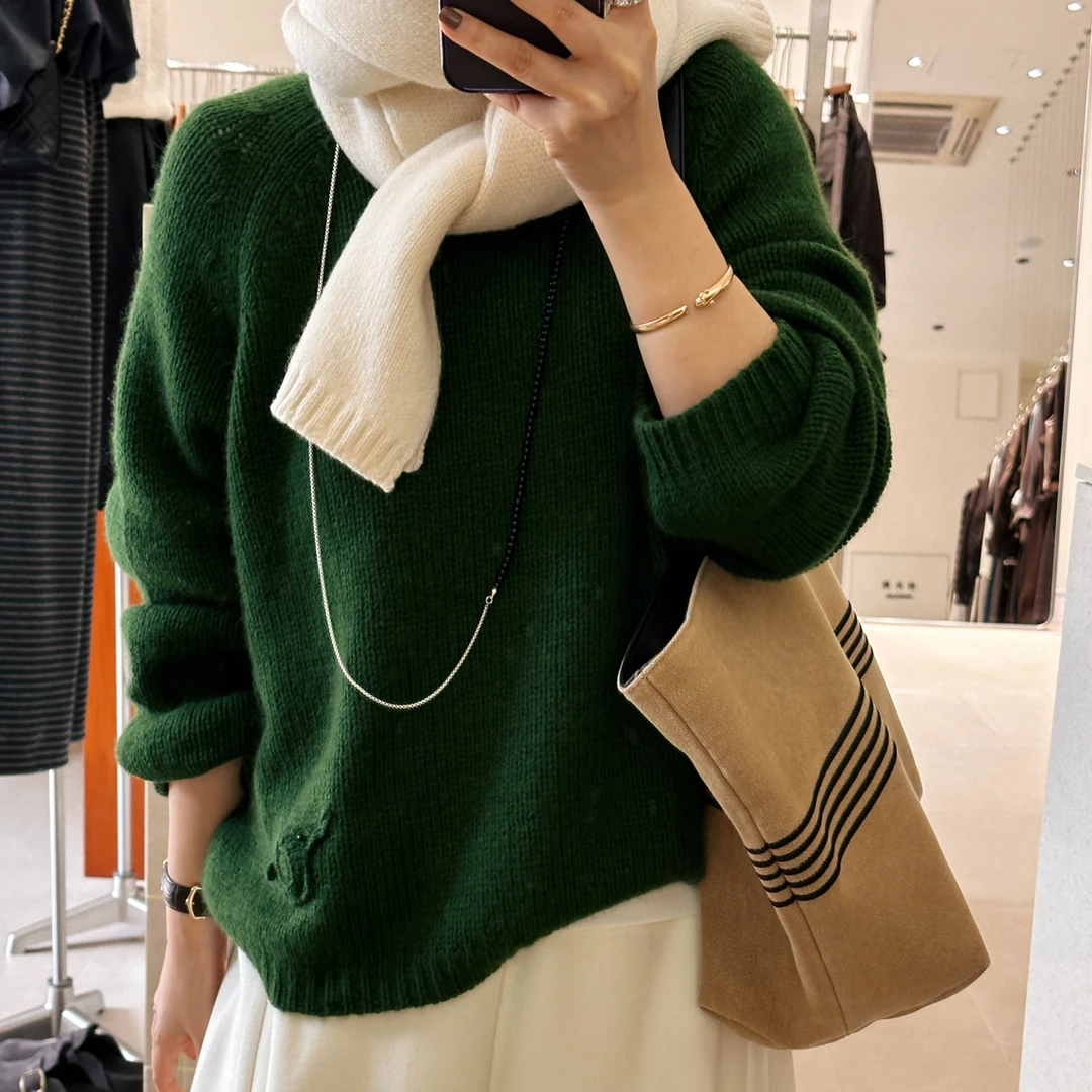 NZB 新款圆领小象针织毛衣