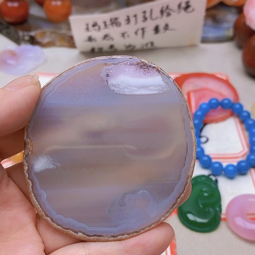 【闪购商品】未镶嵌玛瑙/玉髓珠宝半成品晴****)