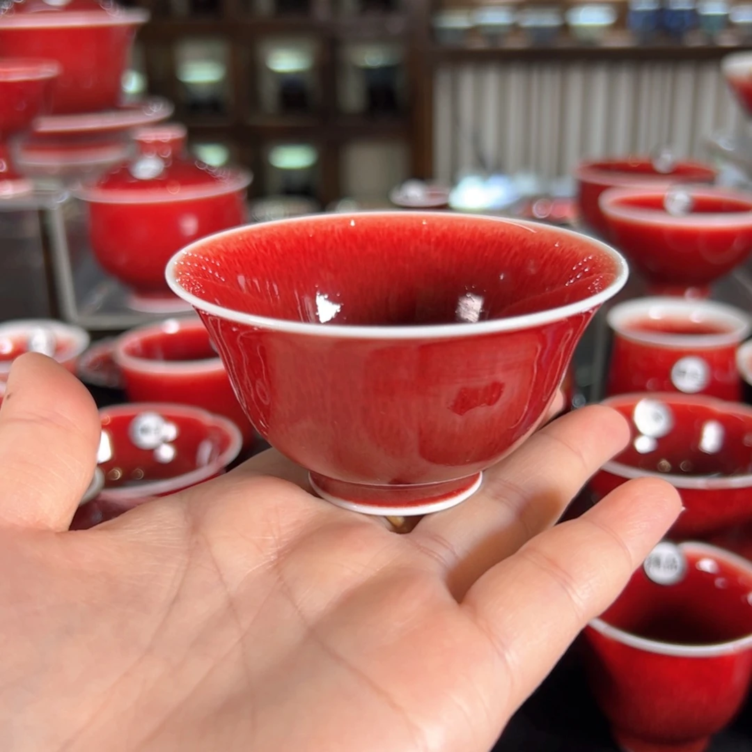 杯子景德镇高温原矿杯