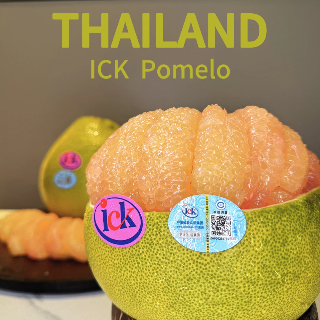 AA当季限定『泰王国』纯甜ICK金柚手工挑选2/3颗装【京东包邮】