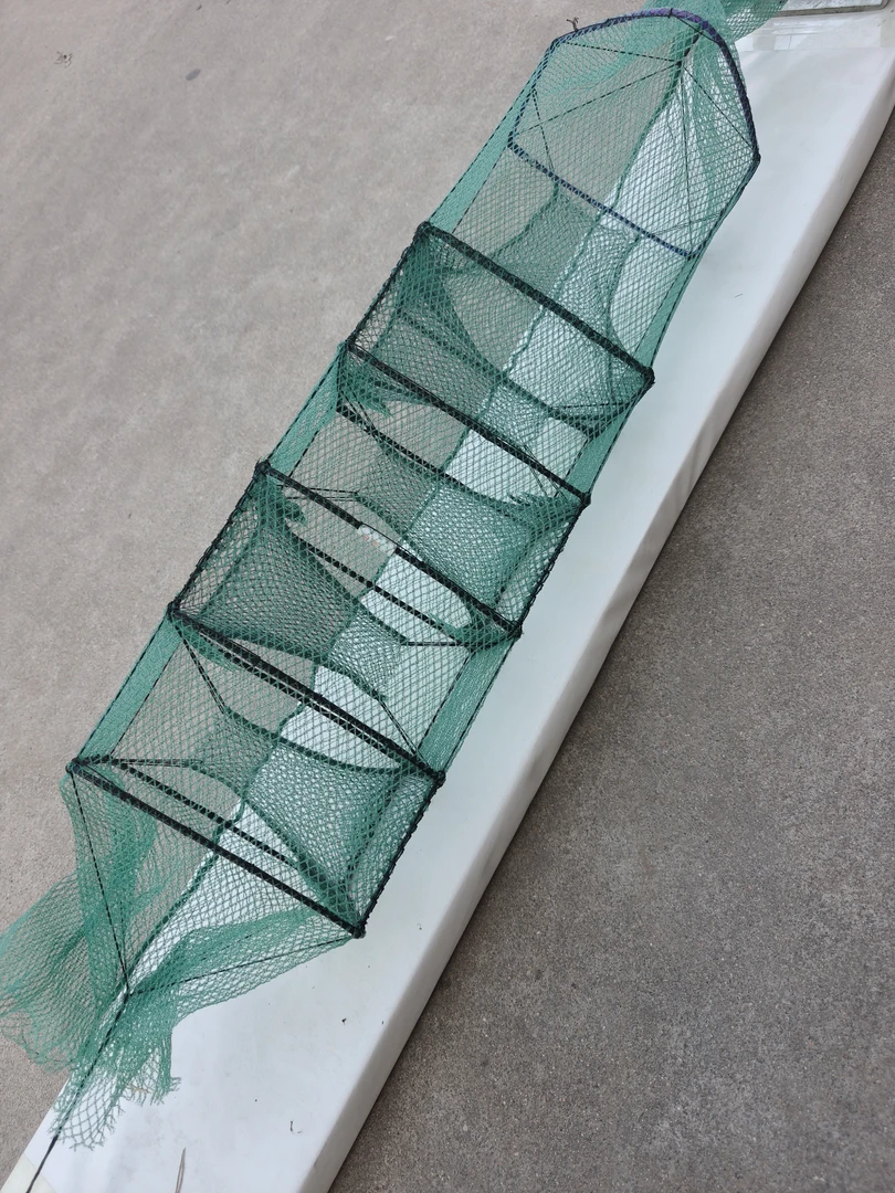 鱼网三门四门鳝鱼黄鳝户外专用地笼泥鳅龙虾鳝鱼笼长鱼笼精品捕鱼