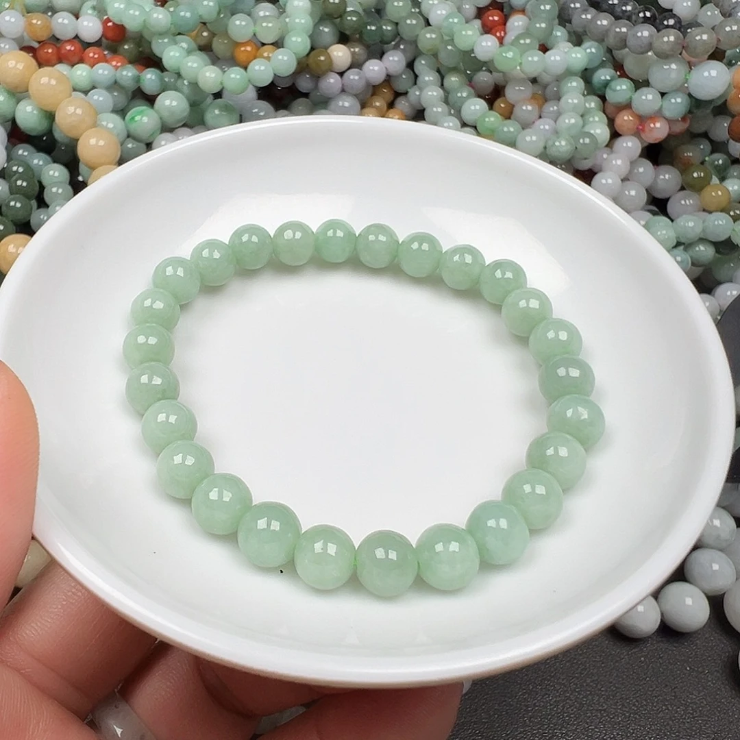 翡翠手链未镶嵌@*1货主老华