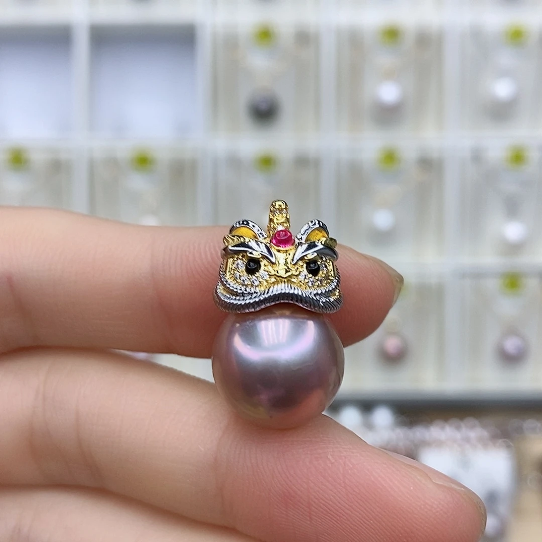 合金淡水珍珠项链
