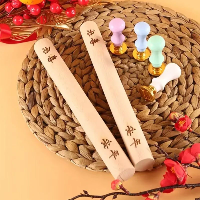 新款饺子皮印章金属饺子压刻字食品级福字印福财寿喜包饺子小工具