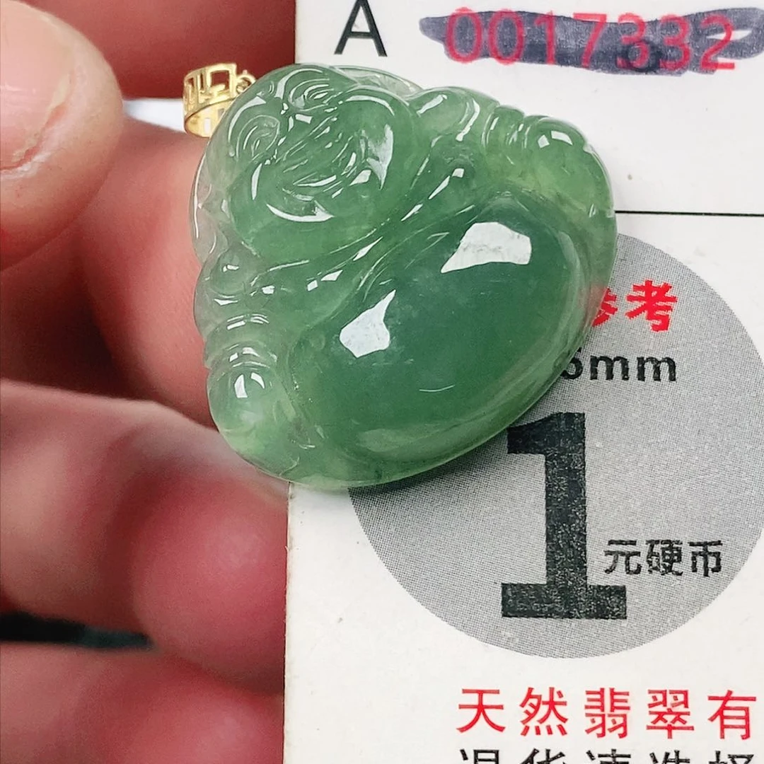 翡翠吊坠(不含链)未镶嵌