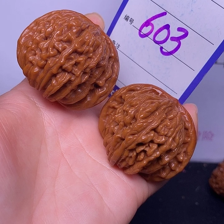 把件文玩核桃603/44四座楼