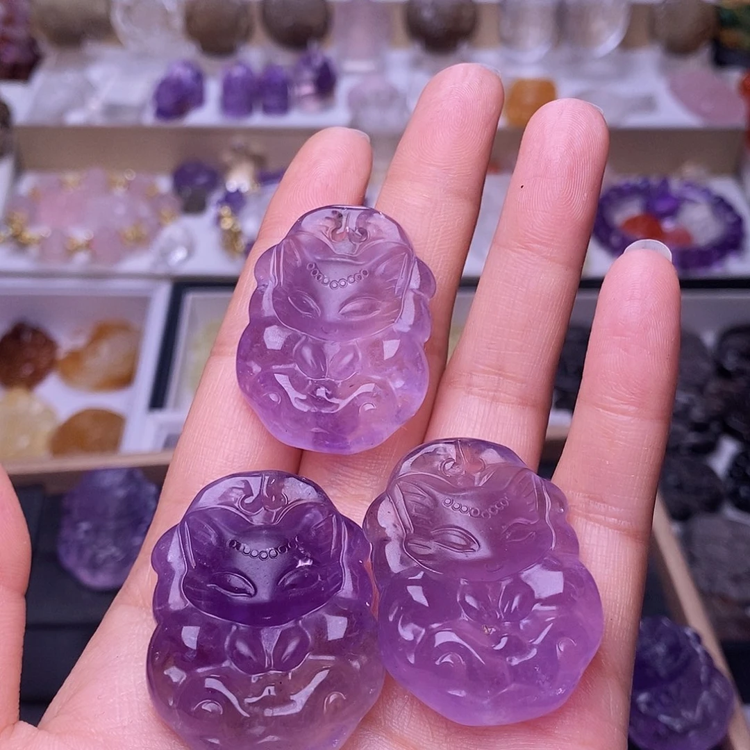 水晶颈饰未镶嵌卷****?三个、120一个