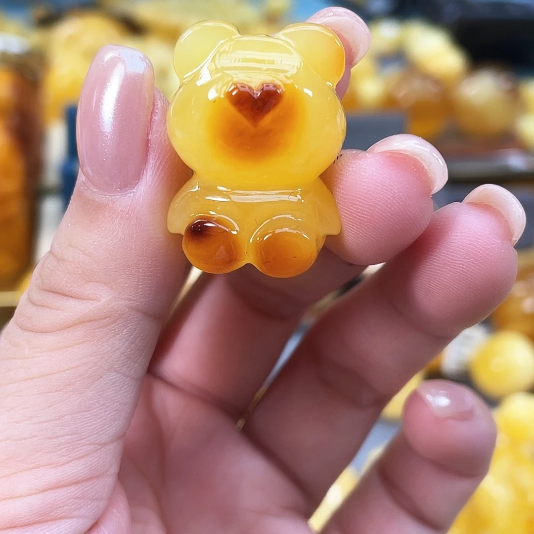 未镶嵌琥珀珠宝奇石琥珀h37