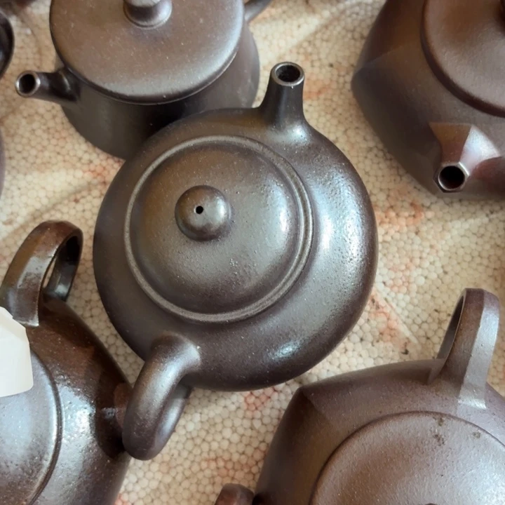 茶壶紫砂柴烧容天300cc