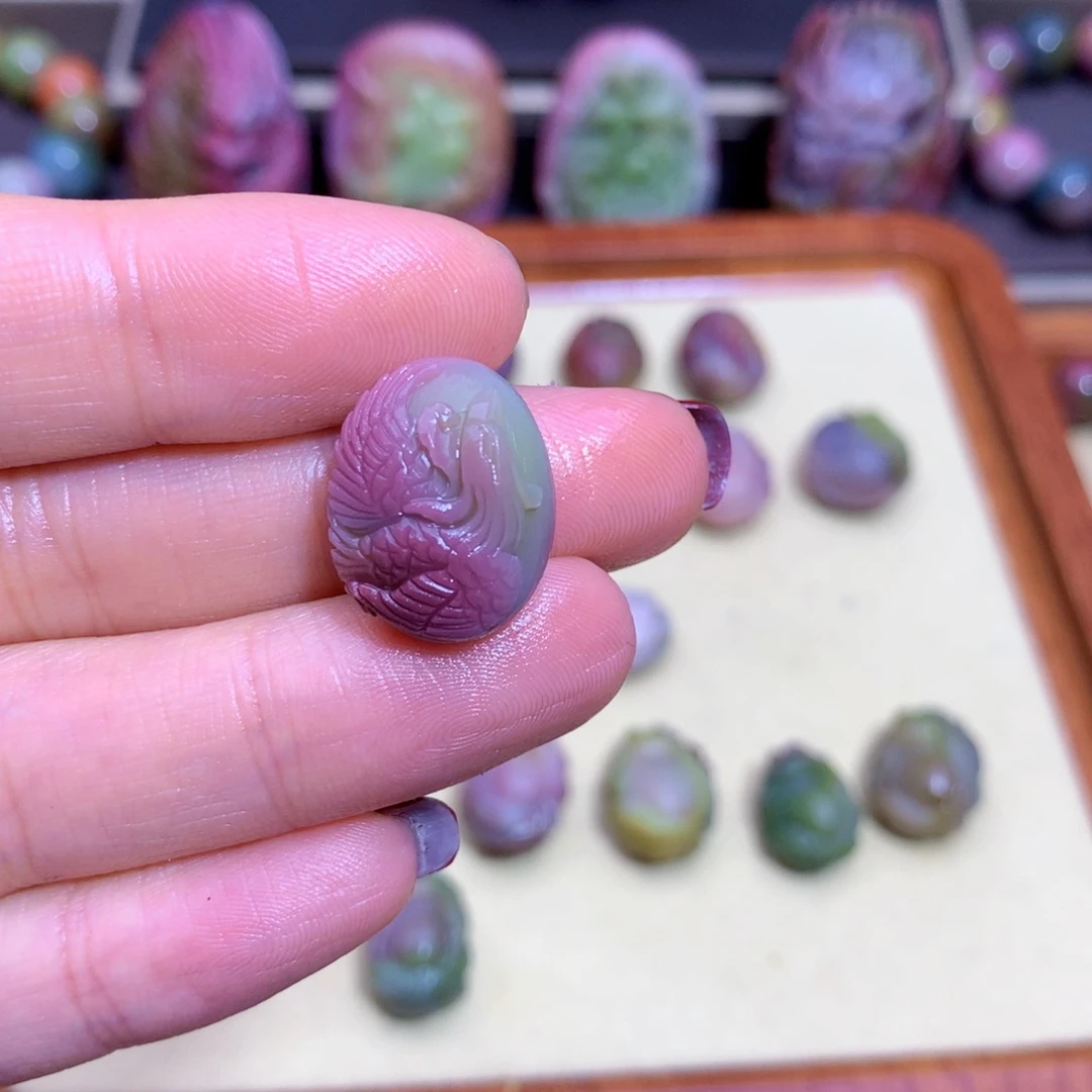 玛瑙挂件未镶嵌蒋*盐源