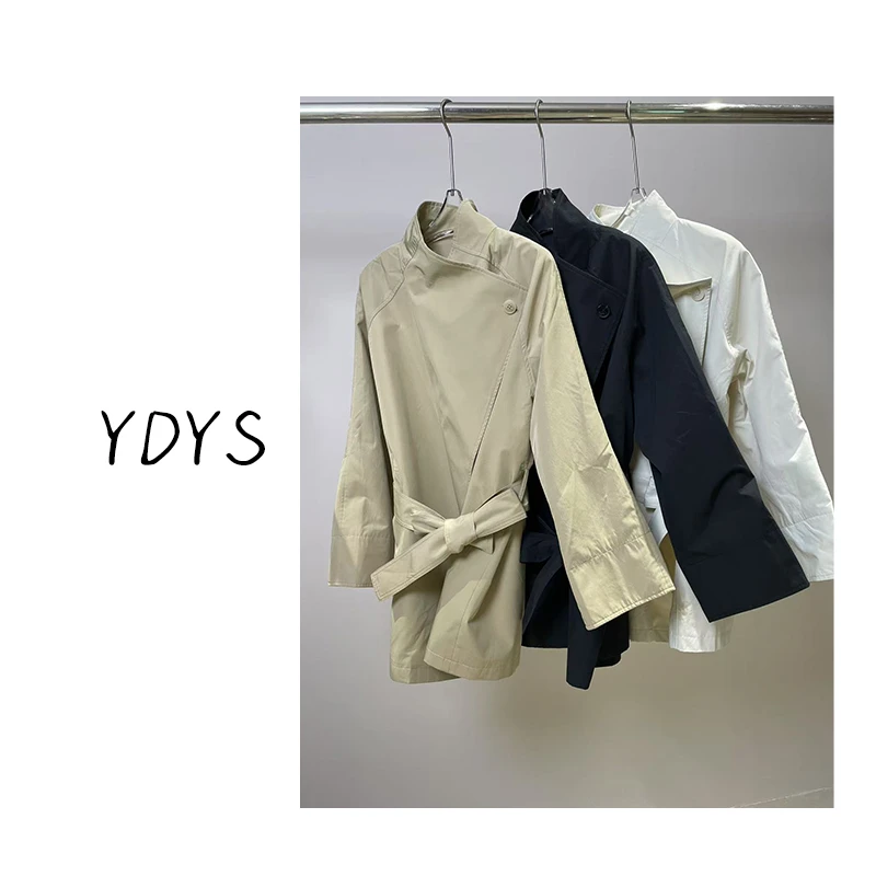 【YDYS】25K00308 2025新款时尚气质小众风衣