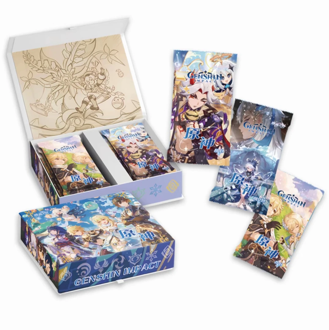 【印画文创】原神系列收藏卡牌盲盒（小夏代拆）