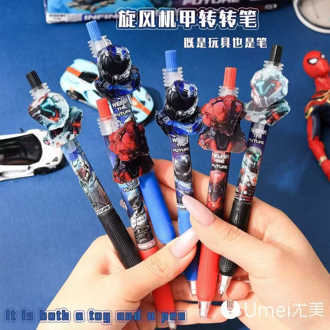 3116机甲炫风转转中性笔【到手一盒36支】