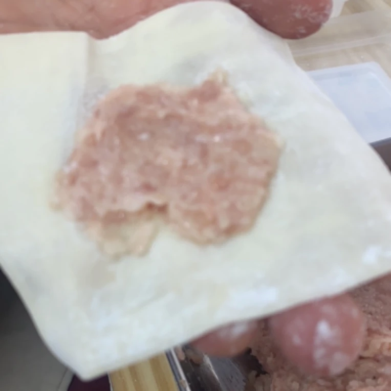 莲藕鲜肉生馄饨 新鲜食材鲜包更好吃