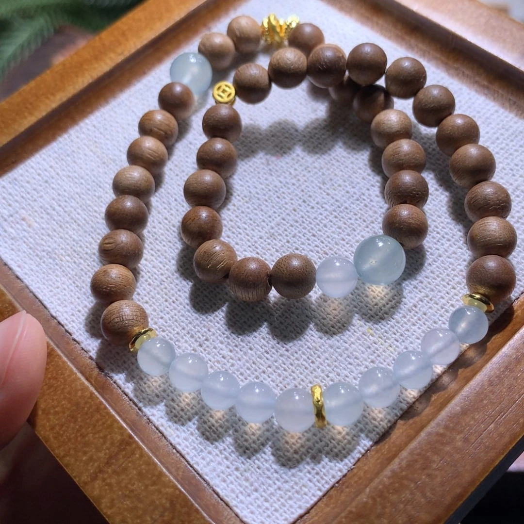翡翠散珠DIY款简约系列卡5.5～8