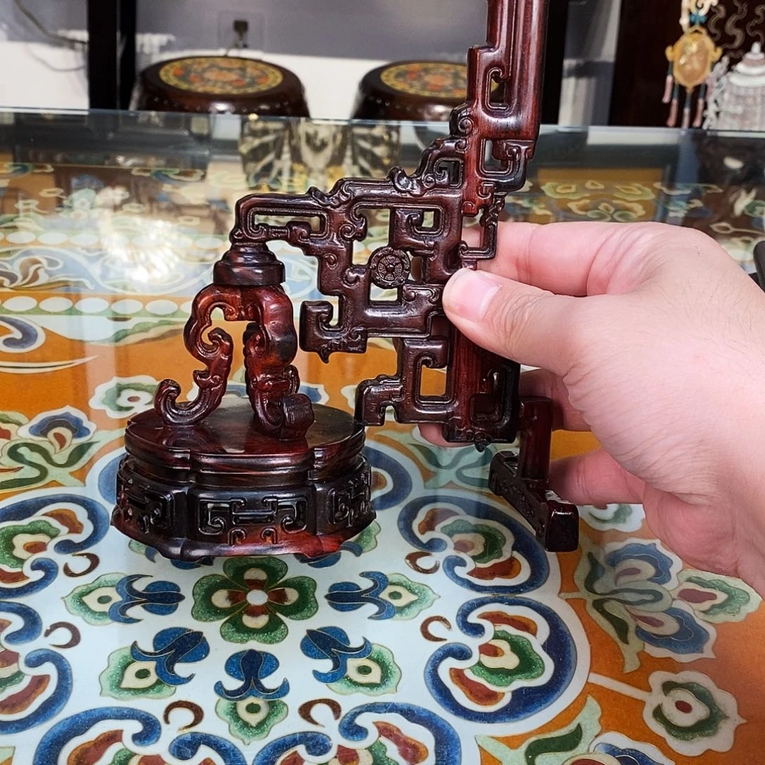 成套家具红酸枝木类大红酸枝架子