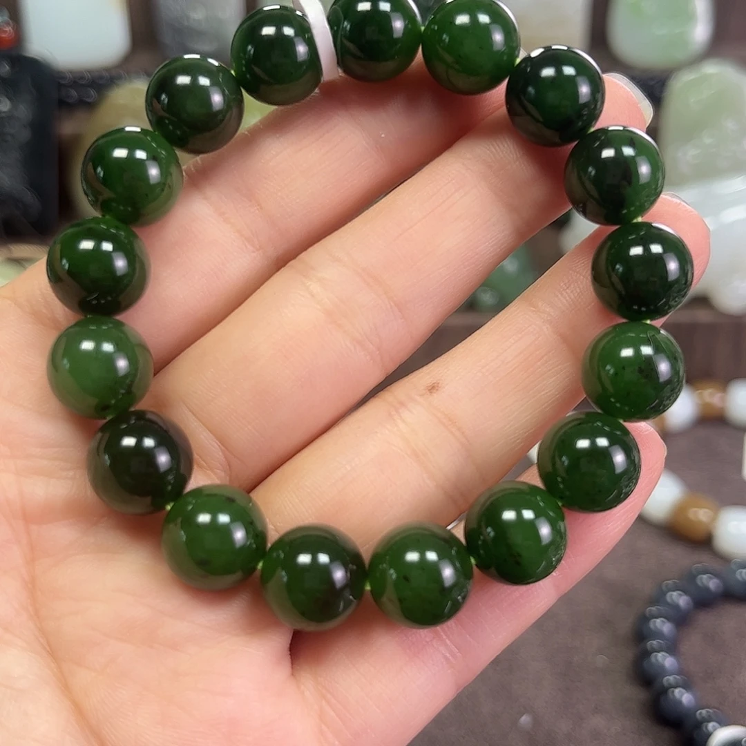 和田玉未镶嵌手串