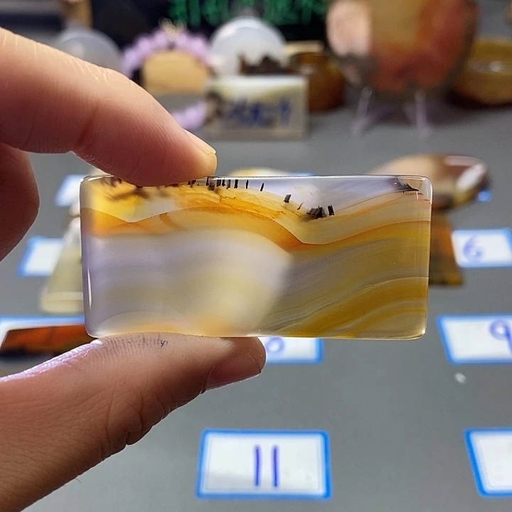 玛瑙/玉髓未镶嵌珠宝半成品128