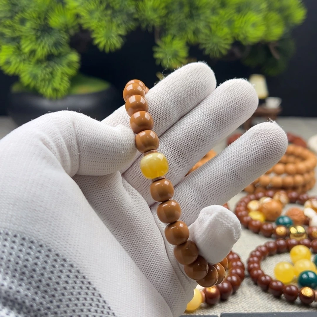 猴头核桃手串保****?配饰