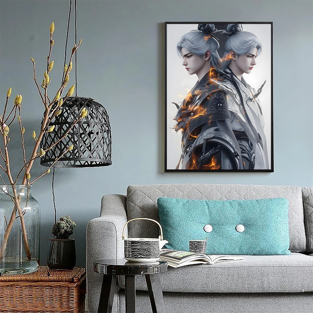 仙逆 王林 50*70厘米 PVC晶瓷画