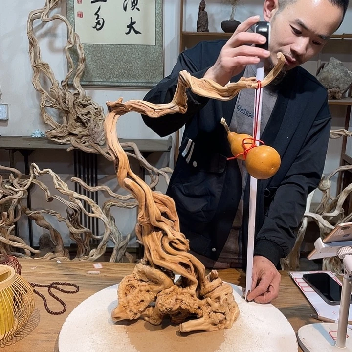 香榧木杜鹃根天然根艺二