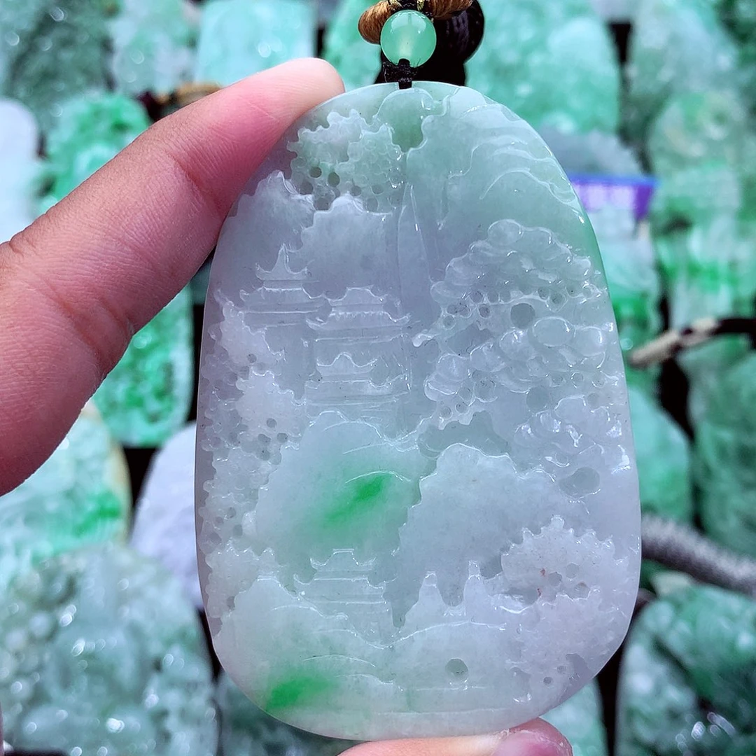 吊坠(不含链)未镶嵌翡翠