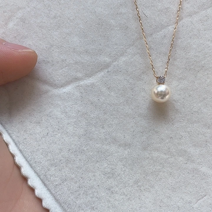 吊坠(赠链)海水珍珠18K金镶嵌