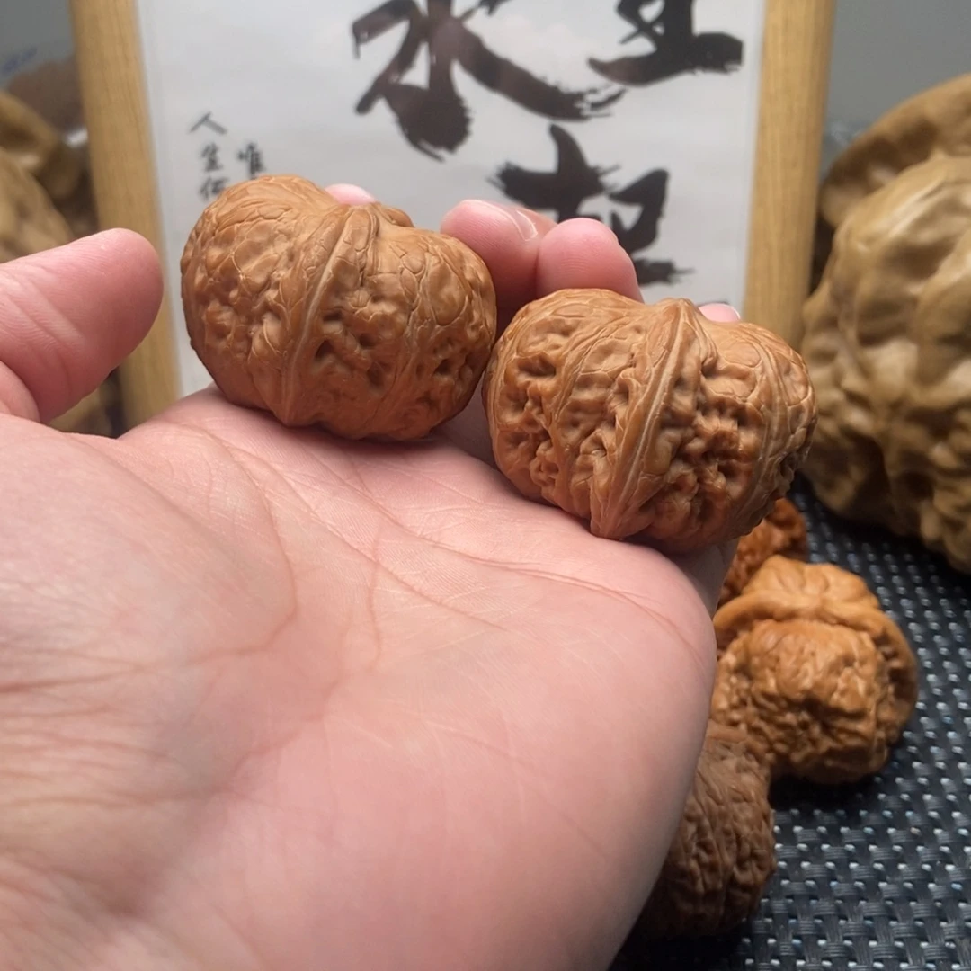 吊坠文玩核桃45全品元宝