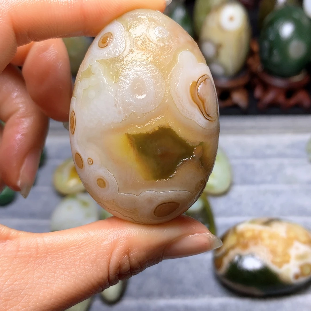 玛瑙/玉髓未镶嵌手串一***看