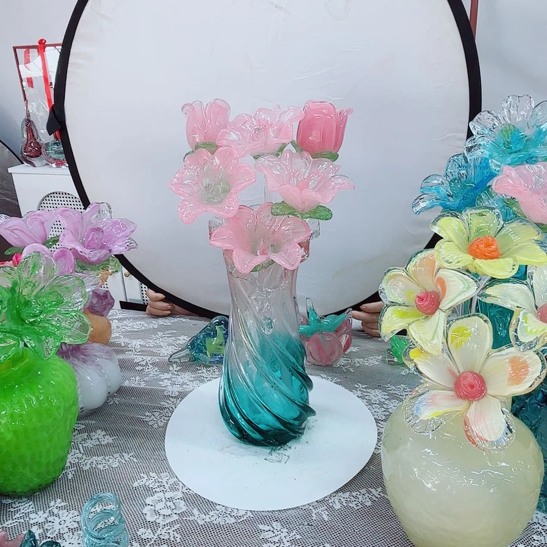琉璃花瓶花器艺术品