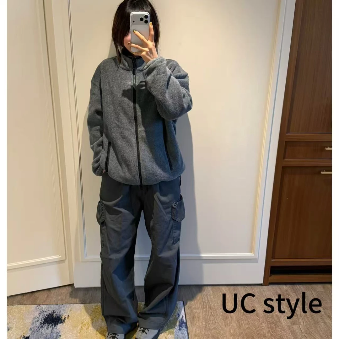 【UCSTYLE】A9090'摇粒绒'卫衣外套主播穿S码