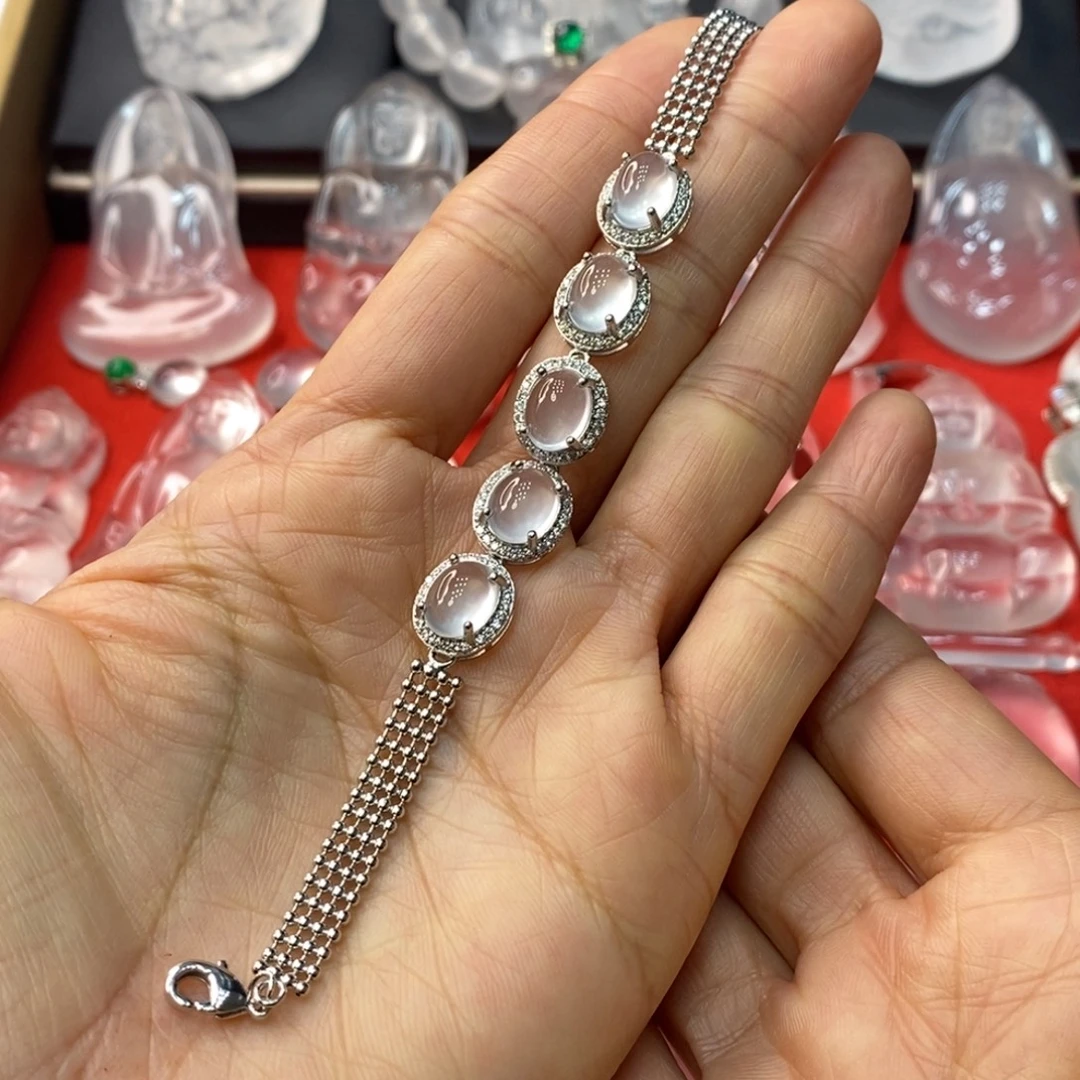 石英质玉合金手链