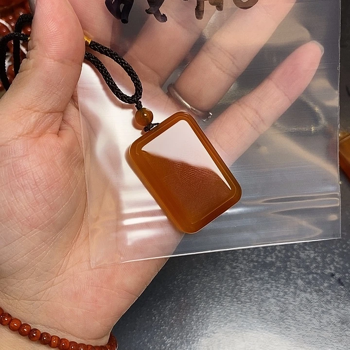 战***酱玛瑙/玉髓未镶嵌珠宝半成品