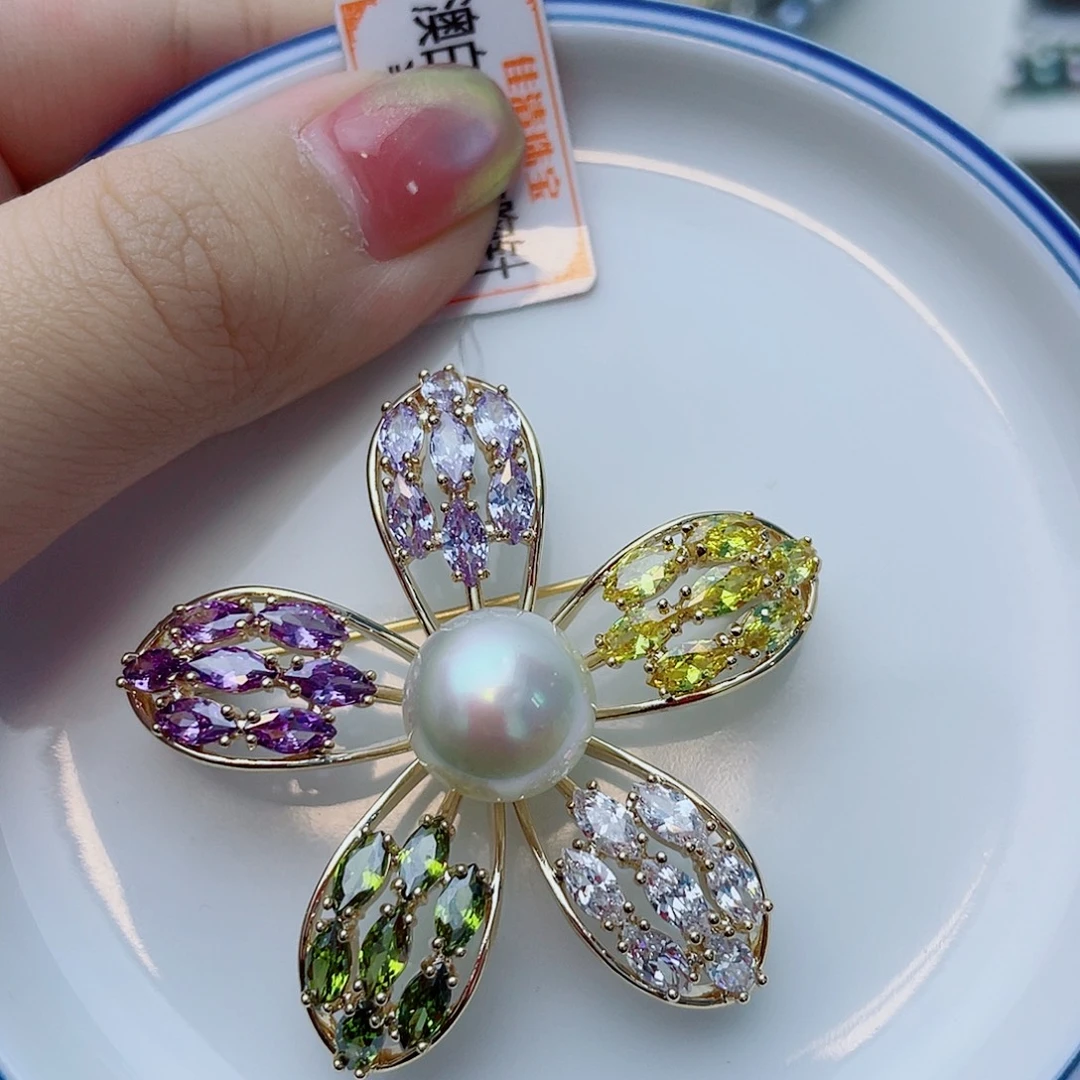 海水珍珠胸饰未镶嵌w17