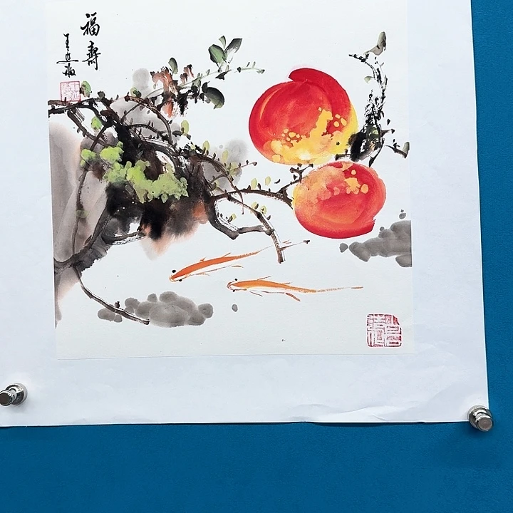 国画书法作品多次参加全国性