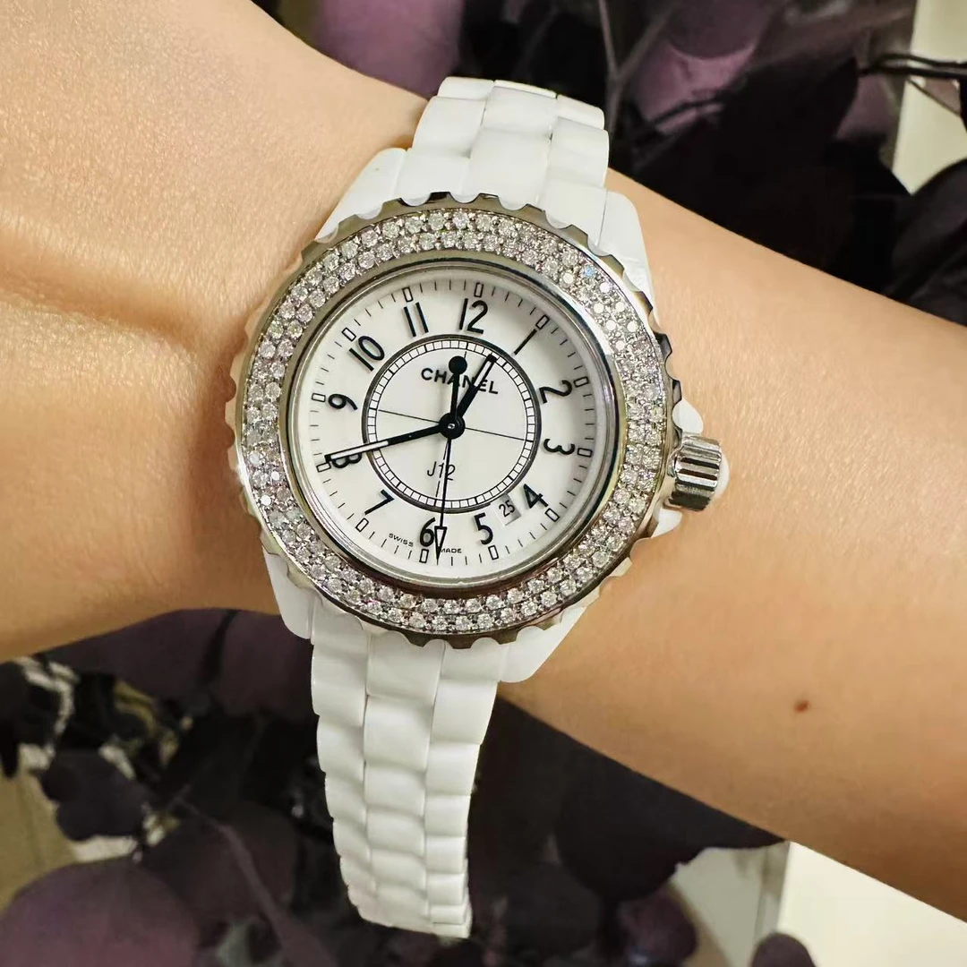 95新 Chanel/香奈儿 石英,33mm,陶瓷,250616001