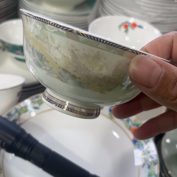 瓷片海岸4.5寸碗十个哇塞