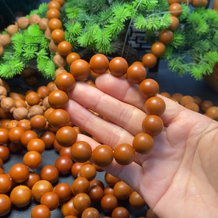 手串橄榄核1.4尺寸光珠