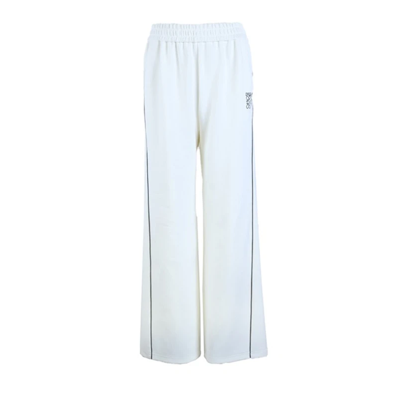 【女乔专属】Logo绣花直筒裤N1050