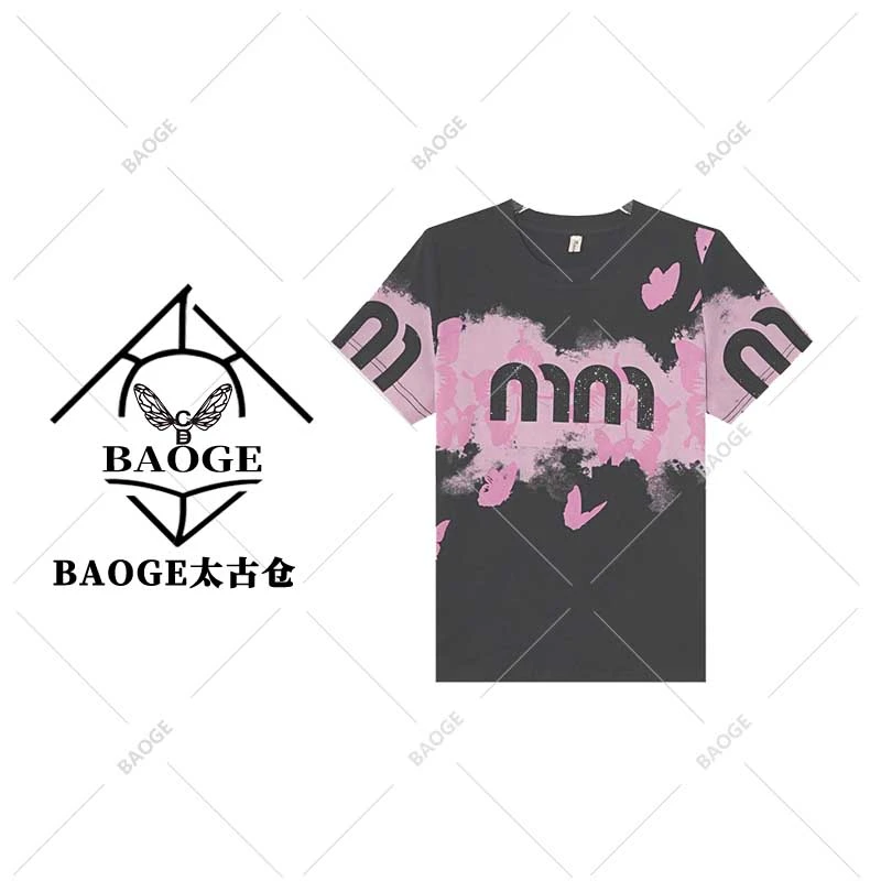 【BAOGE太古仓】A97706新款洋气百搭休闲短袖