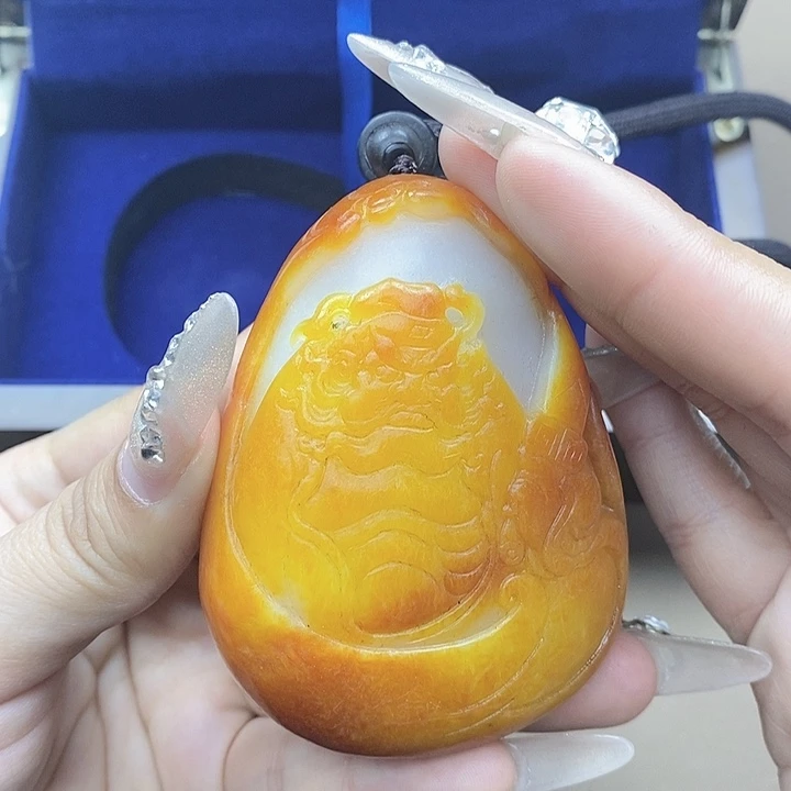 和田玉把件未镶嵌G