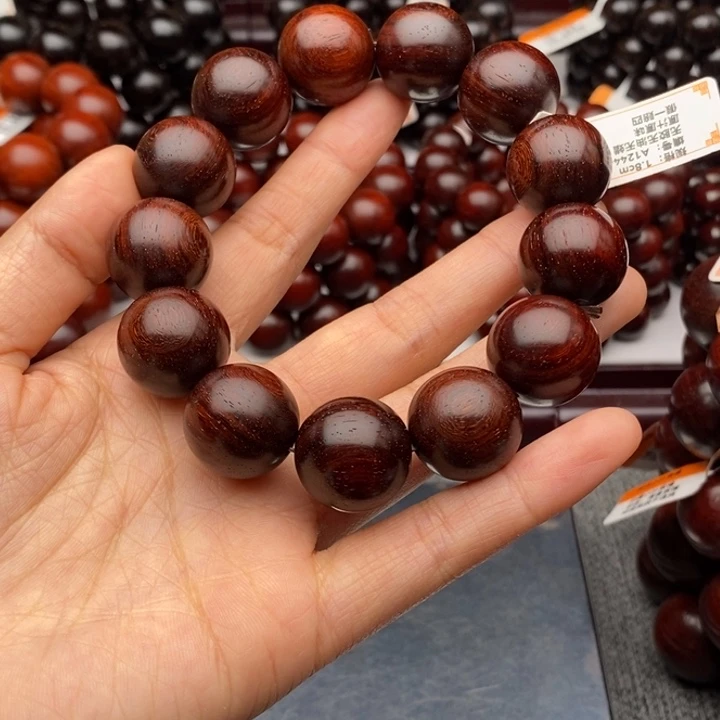 小叶紫檀手串/手链1.8原汁原味高油密老料特价