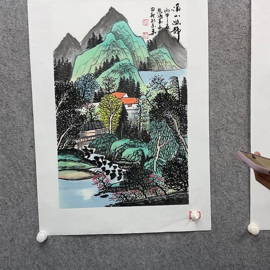 书法书法作品多次参加