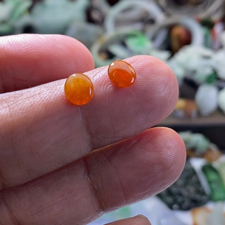 定制翡翠未镶嵌毛货
