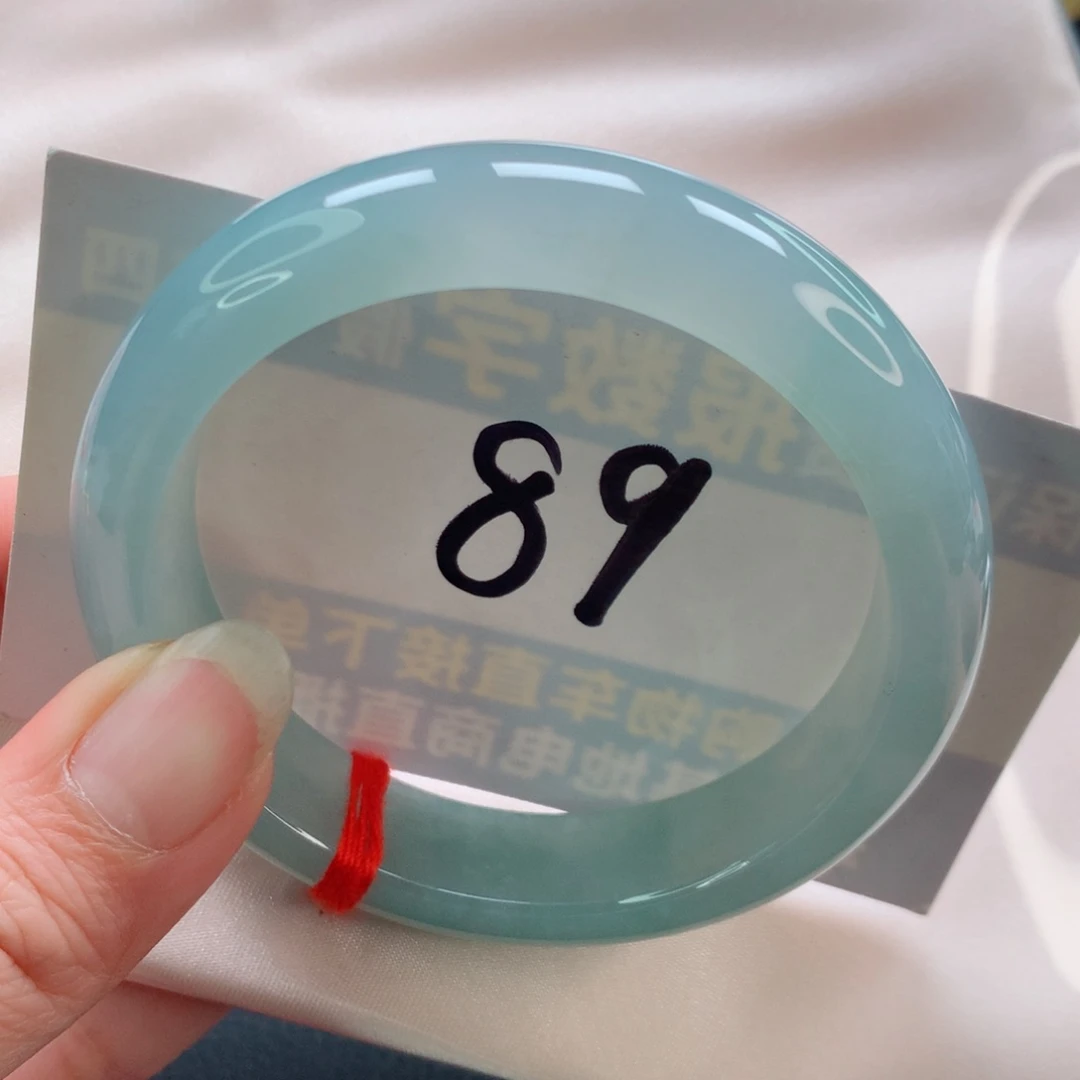 未镶嵌手镯翡翠天空蓝