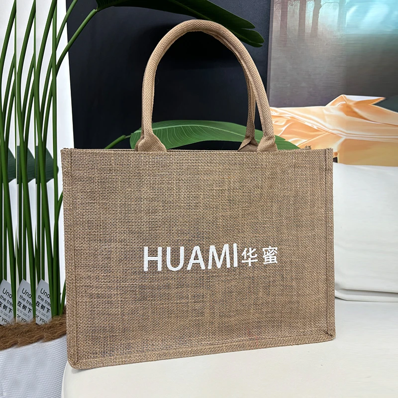 宠粉定制麻布手提袋一个